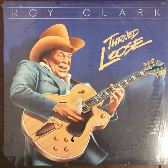 Roy Clark Turned Loose Vinyl Album '82 - Picture 1 of 6